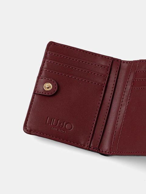 Liu Jo portfel damski kolor bordowy AF5177.E0027 - zdjęcie produktu nr 2