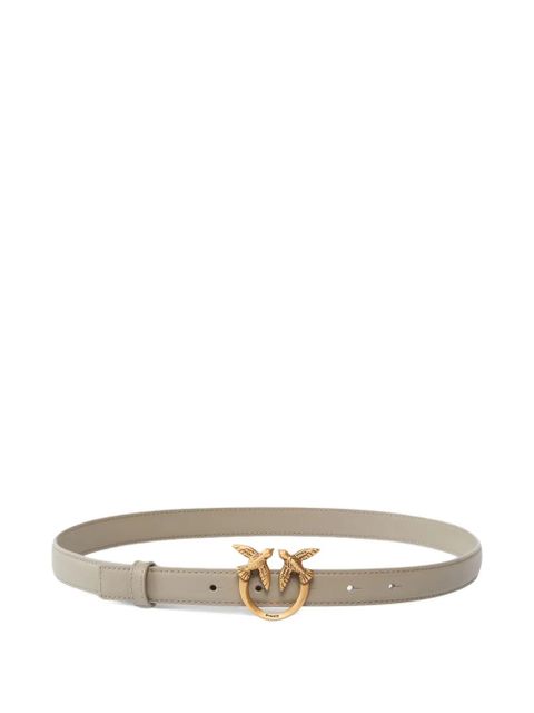 PINKO Love Birds-buckle leather belt - Neutrals - zdjęcie produktu nr 1