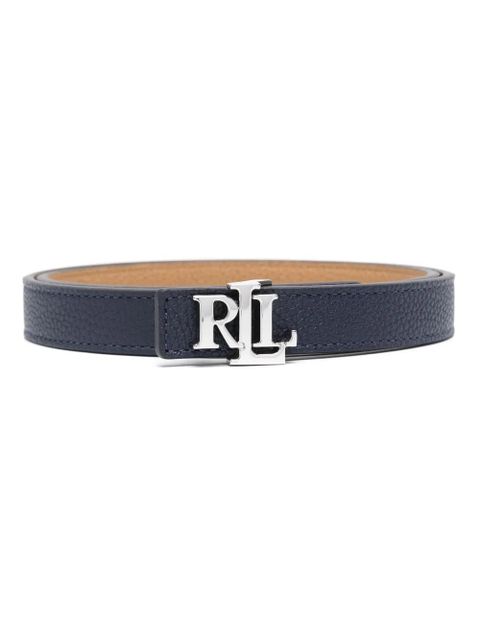 Lauren Ralph Lauren logo-buckle belt - Blue - zdjęcie produktu nr 1