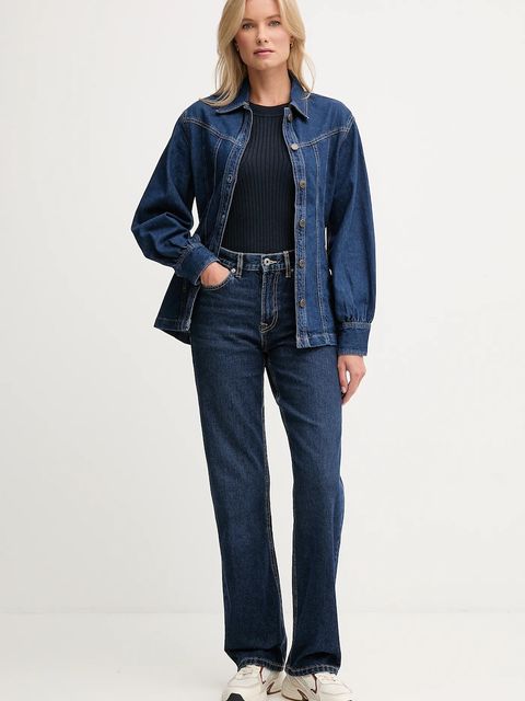 Pepe Jeans sweter damski kolor granatowy lekki PL7000025 - zdjęcie produktu nr 2