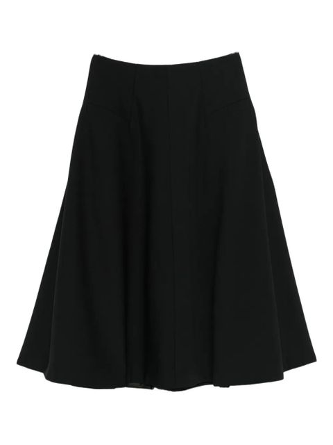 ENTIRE STUDIOS Celeste panelled midi skirt - Black