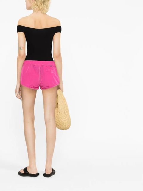 TOM FORD logo-print drawstring shorts - Pink