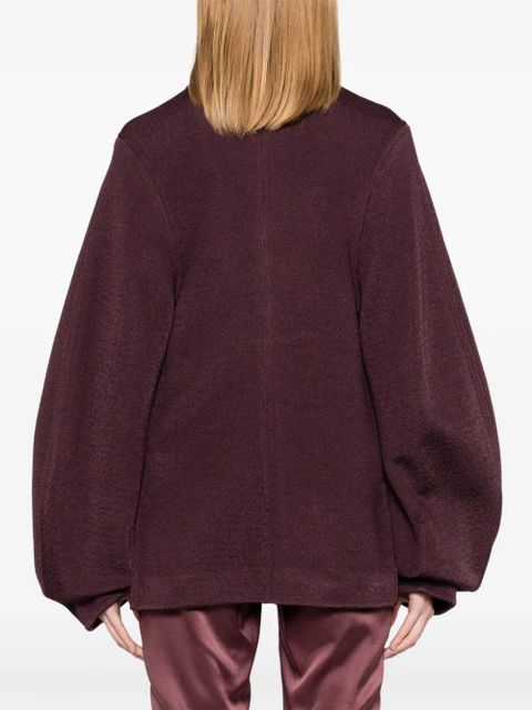 Jil Sander textured sweatshirt