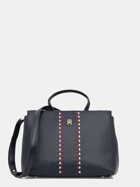 Tommy Hilfiger torebka kolor granatowy AW0AW18155 - zdjęcie produktu nr 1