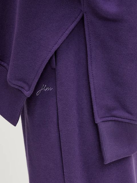 JOYINME bluza Kind damska kolor fioletowy z nadrukiem Kind