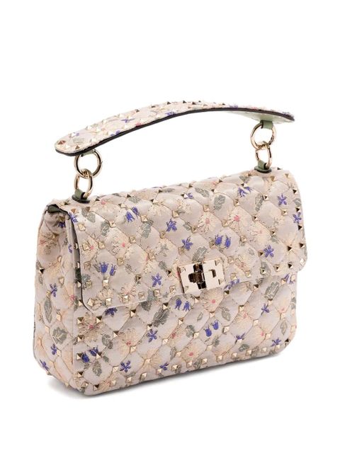 Valentino Garavani Rockstud Spike shoulder bag - Neutrals