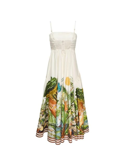 ALEMAIS Toucan Tango maxi dress - Neutrals - zdjęcie produktu nr 2