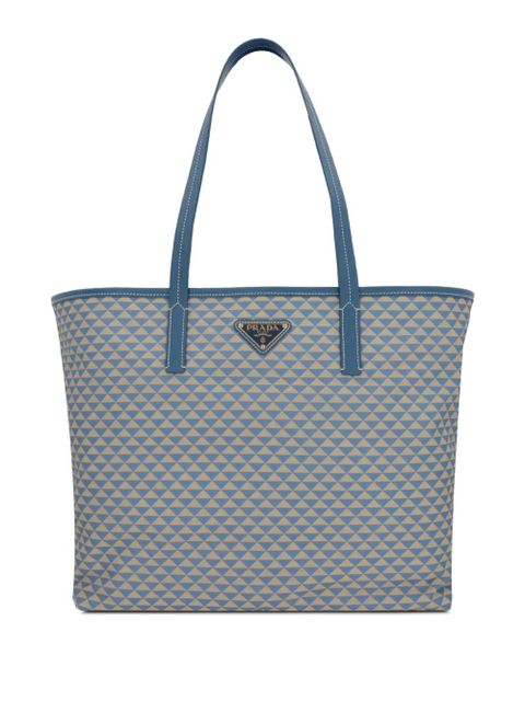 Prada Re-Nylon tote bag - Blue - zdjęcie produktu nr 1