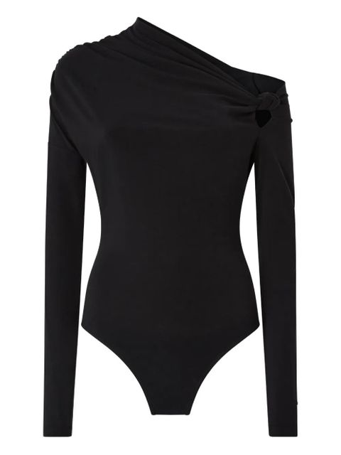 PINKO one-shoulder knotted body - Black - zdjęcie produktu nr 1