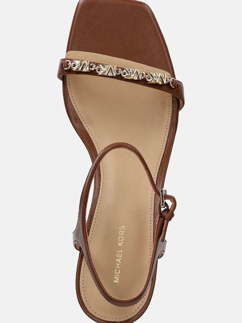 MICHAEL Michael Kors sandały skórzane Dina Kitten Sandal