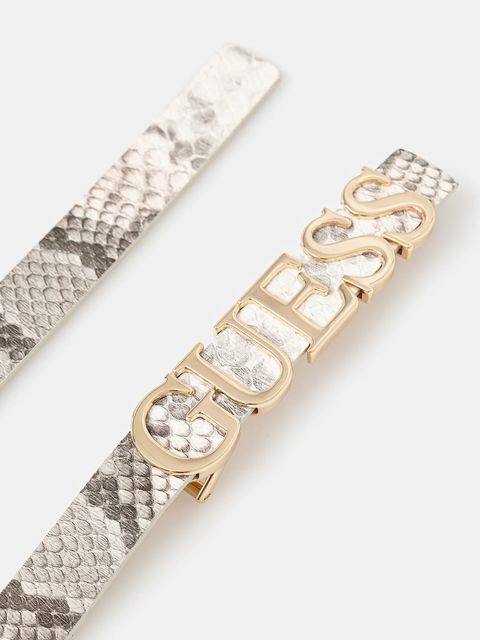 Guess pasek LEFIA damski kolor beżowy BW9258 P5320 - zdjęcie produktu nr 2