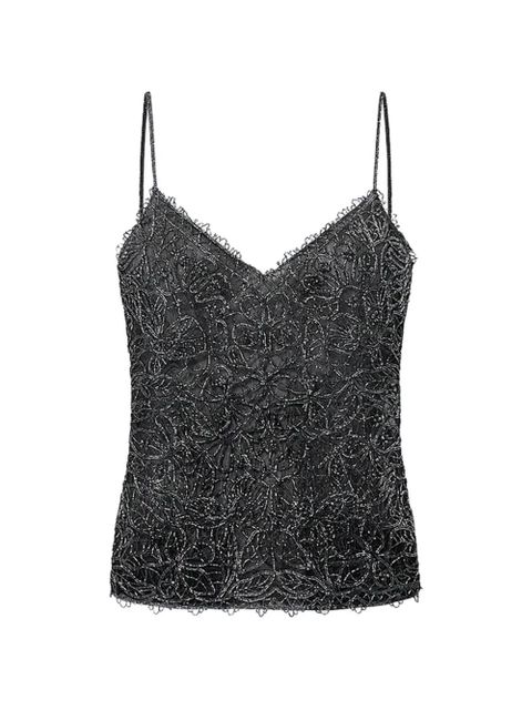 ISABEL MARANT Olva silk top - Black - zdjęcie produktu nr 1