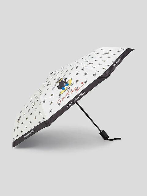 Karl Lagerfeld parasol KL X DISNEY kolor biały A3W50096 - zdjęcie produktu nr 1