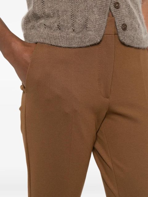 Max Mara Pegno pocket trousers - Brown