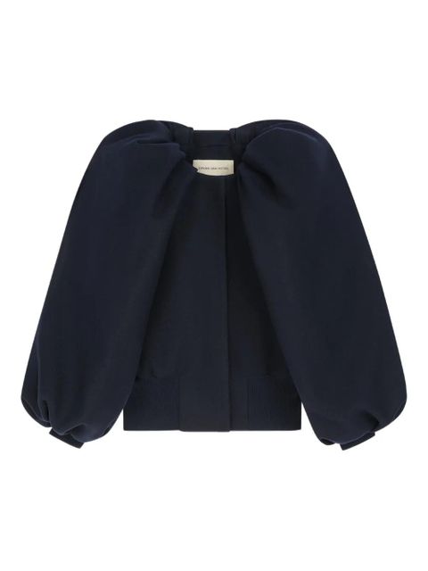 DRIES VAN NOTEN balloon-sleeve jacket - Blue - zdjęcie produktu nr 1