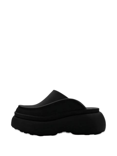 Marc Jacobs x Melissa logo-embossed mules - Black