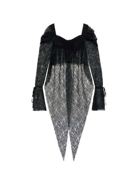 Blumarine lace blouse - Black - zdjęcie produktu nr 1