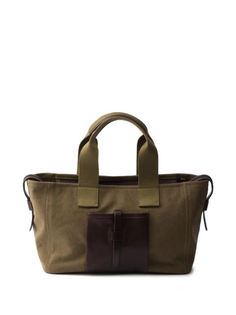 Prada large Route pocket tote bag - Green - zdjęcie produktu nr 2