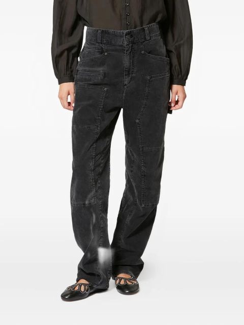 MARANT ÉTOILE Lois panelled jeans - Black - zdjęcie produktu nr 2