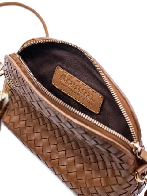 DRAGON DIFFUSION Chunky Fellini clutch bag - Brown