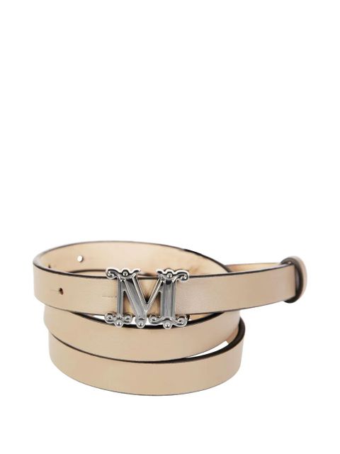 Max Mara logo belt - Neutrals - zdjęcie produktu nr 2