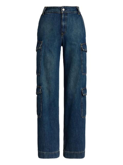 Lauren Ralph Lauren cargo-pocket jeans - Blue - zdjęcie produktu nr 1