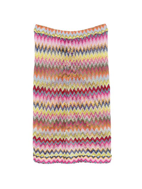 Missoni zigzag mini beach cover-up - Pink - zdjęcie produktu nr 2