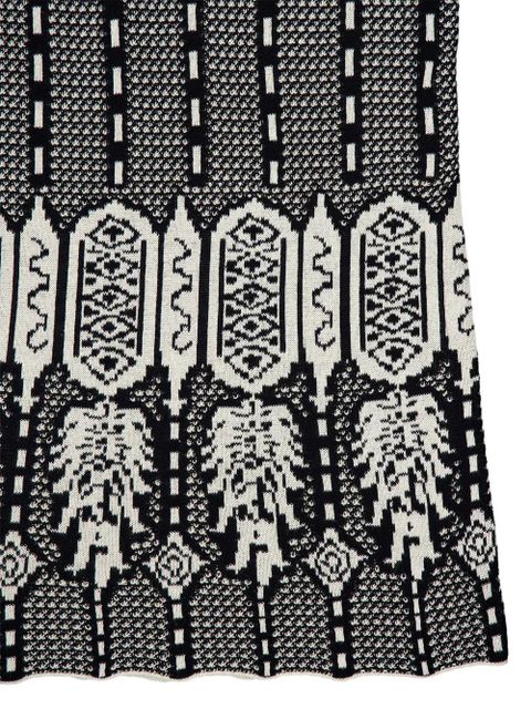 Johanna Ortiz Energy Matrix midi skirt - Black