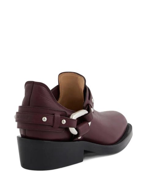 Rabanne XL Link biker ankle boots - Red - zdjęcie produktu nr 2