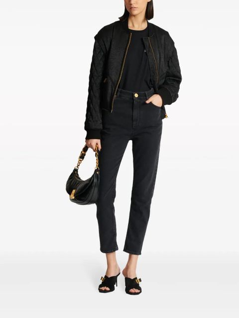 Balmain logo-print cotton T-shirt - Black