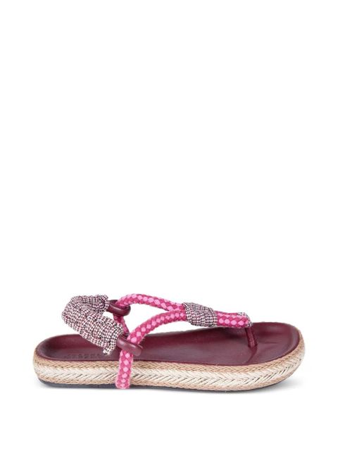 ISABEL MARANT braided sandals - Pink - zdjęcie produktu nr 1