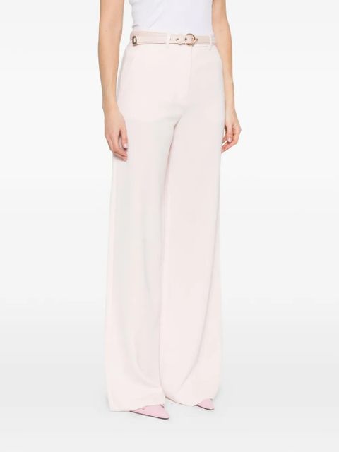Max Mara belt straight trousers - Pink