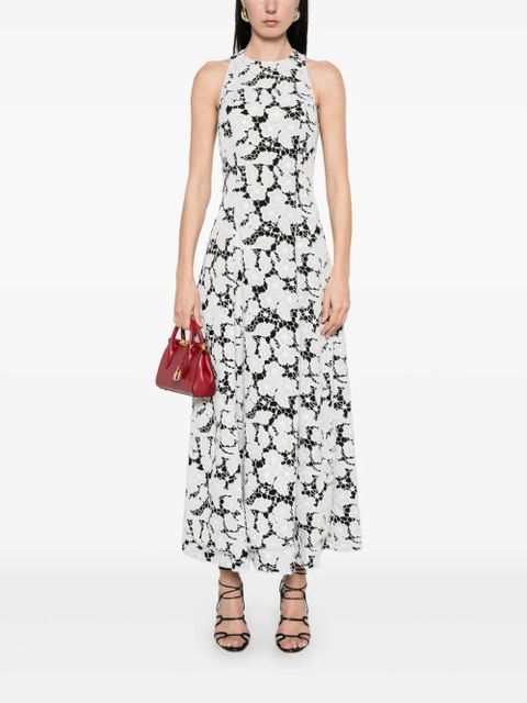 ROTATE BIRGER CHRISTENSEN broderie-anglaise A-line midi dress - White