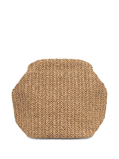 TWINSET woven heart-plaque make up bag - Neutrals - zdjęcie produktu nr 2