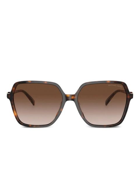 Michael Kors logo-plaque sunglasses - Brown - zdjęcie produktu nr 1