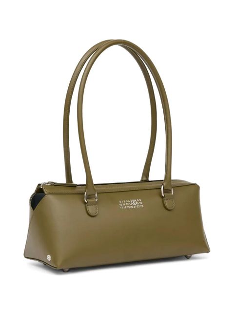 MM6 Maison Margiela medium Bauletto J leather shoulder bag - Green