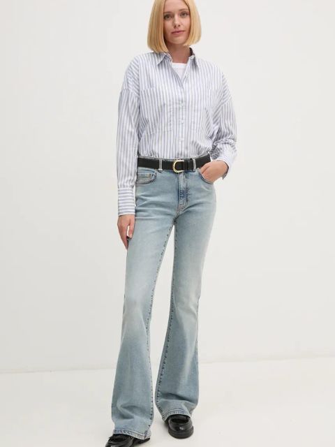 Pepe Jeans t-shirt bawełniany GABRIELA damski kolor biały PL505967