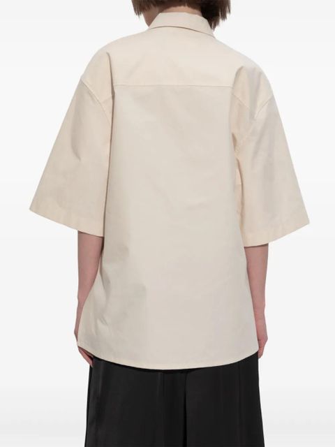 Jil Sander patch pocket shirt - Neutrals - zdjęcie produktu nr 2
