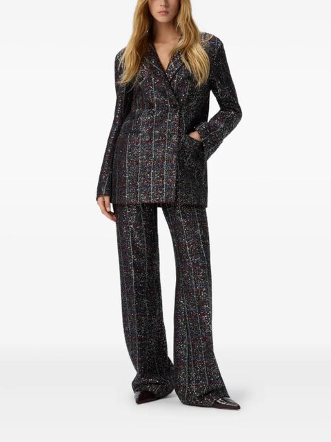 Missoni sequin-embellished double-breasted blazer - Black