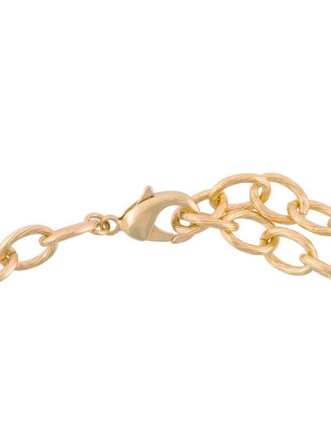 Dolce & Gabbana clock pendant necklace - Metallic