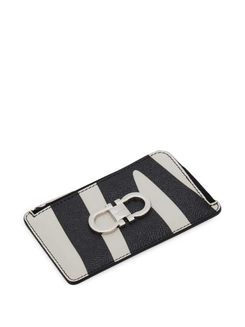 Ferragamo animal-motif card holder - Black - zdjęcie produktu nr 2
