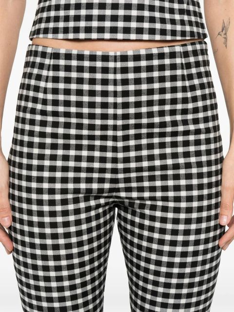 Posse Chiara gingham shorts - Black
