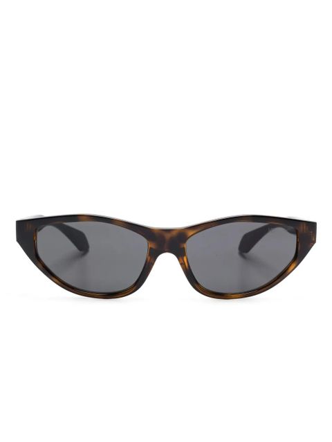 Versace Eyewear Medusa-plaque sunglasses - Brown - zdjęcie produktu nr 1