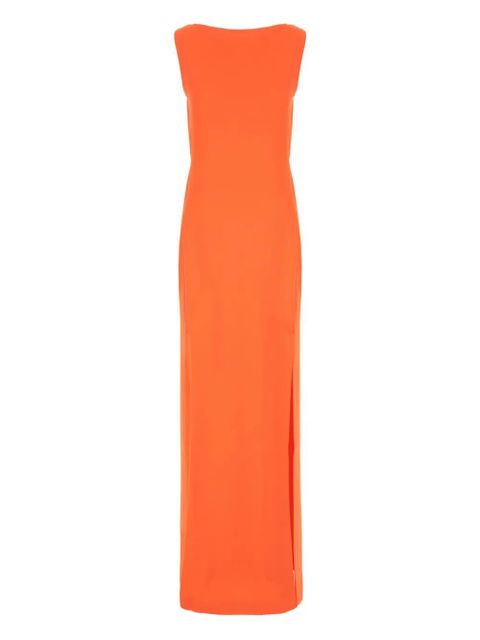 Max Mara open-back dress - Orange - zdjęcie produktu nr 1