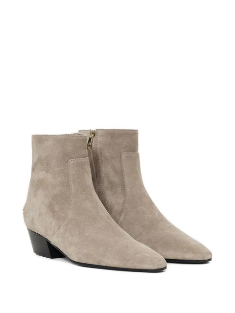 ANINE BING 43mm Freya pointed ankle boots - Neutrals - zdjęcie produktu nr 2