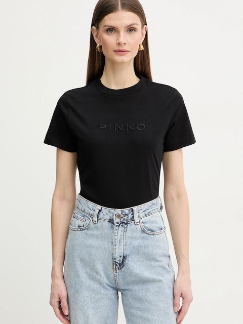 Pinko t-shirt bawełniany - zdjęcie produktu nr 1