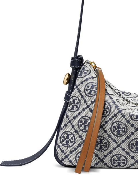 Tory Burch small Romy T Monogram shoulder bag - Blue