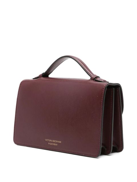 Victoria Beckham The Dorian logo-print shoulder bag - Red