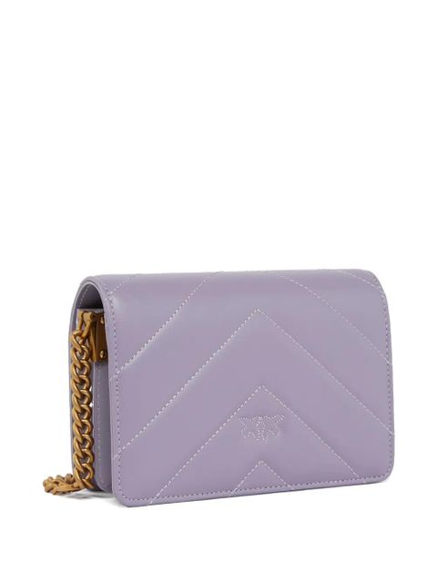 PINKO mini Love Click cross body bag - Purple - zdjęcie produktu nr 2