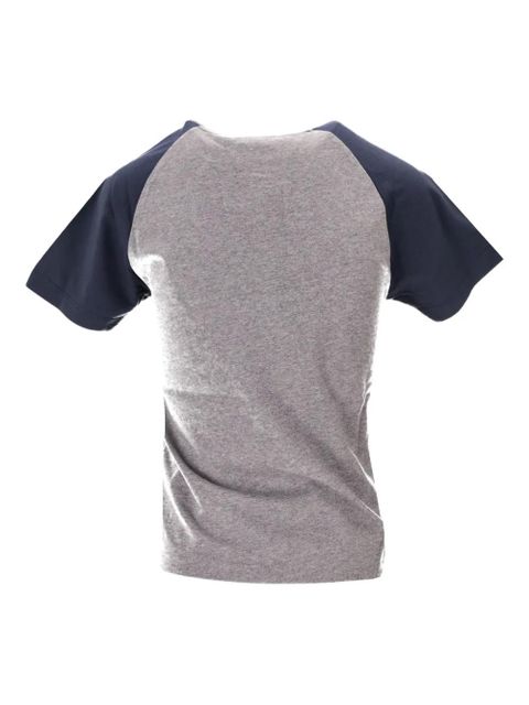 Miu Miu raglan-sleeve buttoned T-shirt - Grey - zdjęcie produktu nr 2